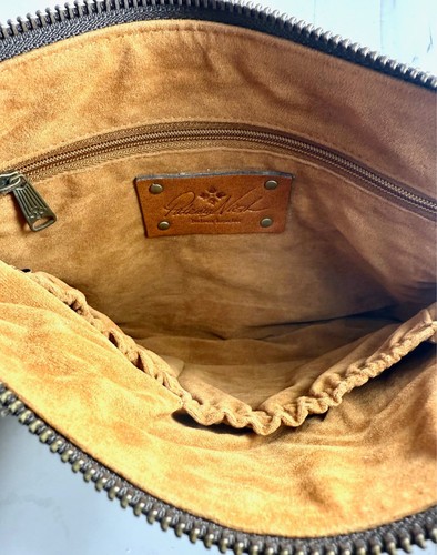Patricia Nash Floral Cassini Cuero Italiano Muñequera Cartera Boho Cottagecore - Imagen 4 de 7