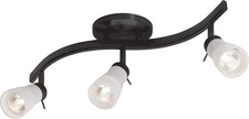 Hampton 3-Light Nouveaux Indoor Ceiling Fixture Track Light Oil Rubbed Bronze