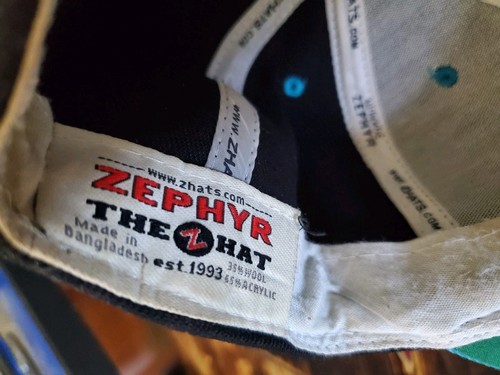 San Jose Sharks Zephyr NHL Hockey Snapback hat cap OFSA Blk - Picture 8 of 9