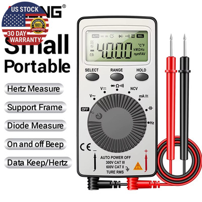 AN101 1999 Counts Mini Professional Digital Multimeter AC/DC Voltage Tester Auto