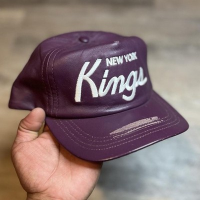 Vintage Supreme New York Kings 5-panel Leather Hat 2007 Cap