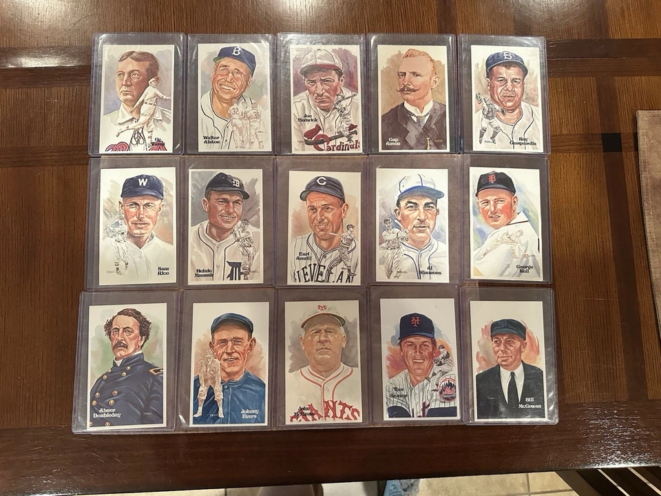 Perez-Steele HOF Postcards Lot Signed & Unsigned Baseball Hall of Fame - Image 4 of 4