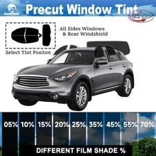 Precut All Sides Window Film Any Tint Shade For Infiniti Fx35 Fx50 Fx37 2009-13
