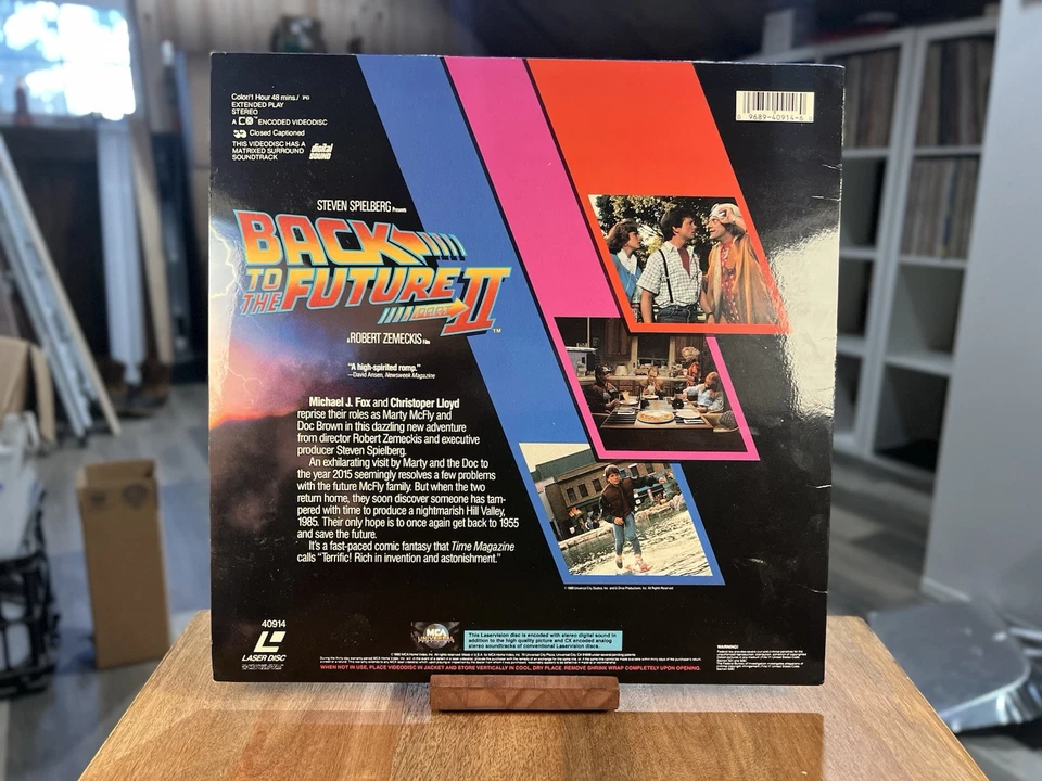 Back To The Future Part II Laserdisc — 第 2/4 张图片