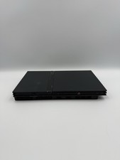 PlayStation 2 PS2 Slim Black Replacement Console Only NO CORDS - Tested!