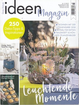   DAS HAUS Ideen Magazin   Leuchtende Momente   Heft 3/2019  