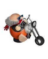 RäUchermann Biker, 12 Cm Hoch, Original Erzgebirge Von Seiffener Volkskunst