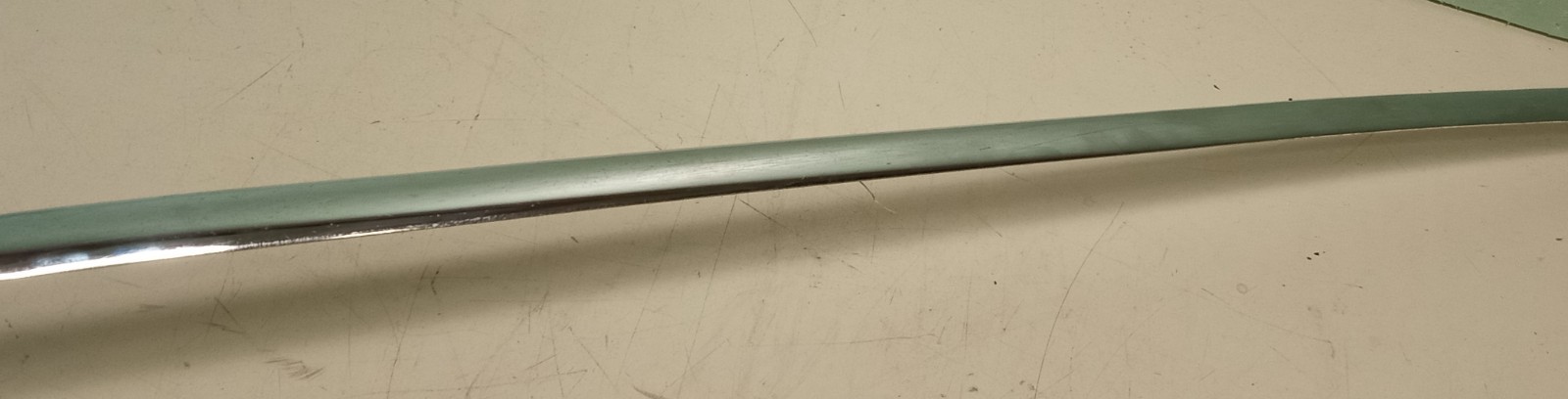 Maserati Mistral Rear Trunk Deck Lid Window Glass Trim Moldings_61914_61915