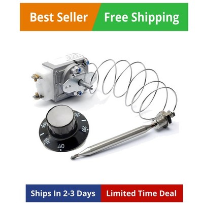 RX-1-36 Thermostat for Fryer 1/4'' Mpt Stuff Box, Compatible With Pitco and Ro...