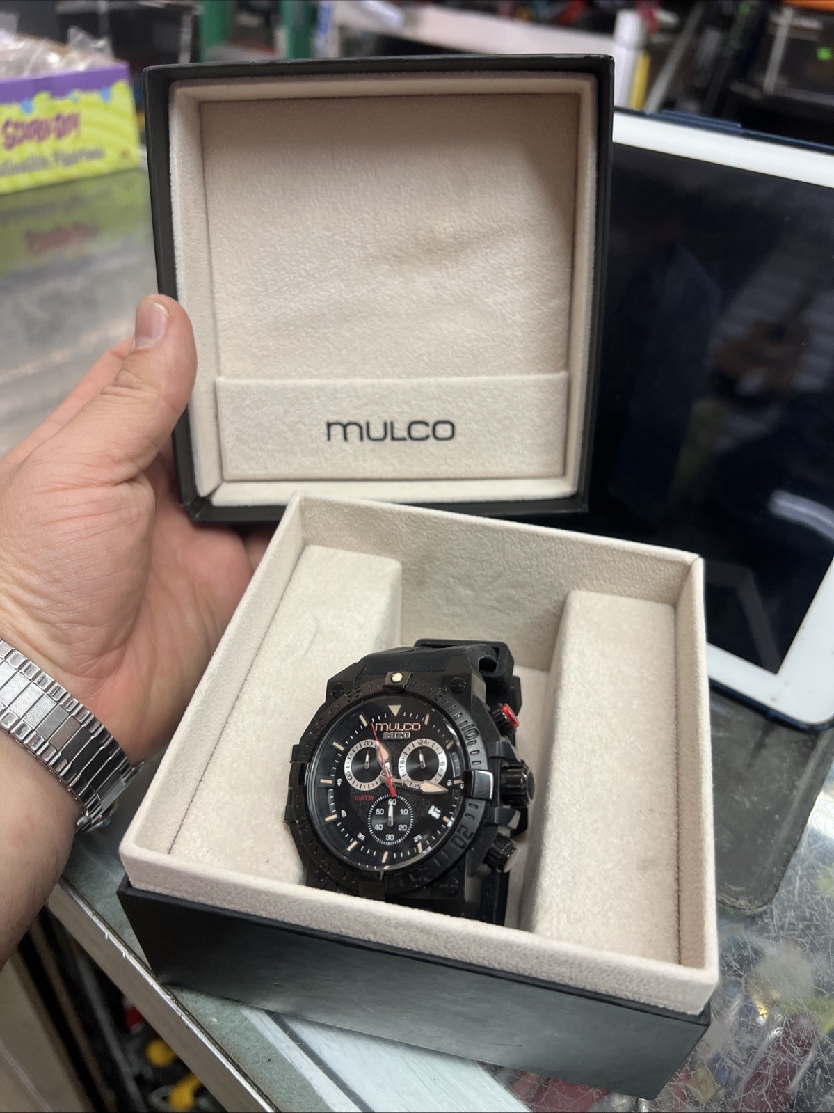 Mulco Buzo MW3-20006-725 Dive Watch MW-07929 Rubber Band