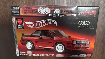 Mattel Brick Shop Hot Wheels Elite-Serie, '84 Audi Sport Quattro, OVP