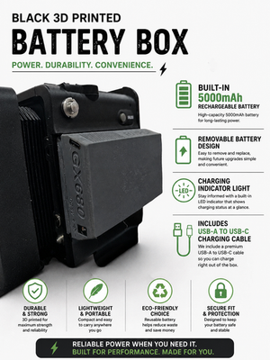 Rechargeable 4800mAH Battery Case For Fujifilm Fuji GX680 I/II/III