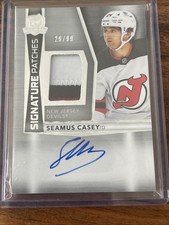 2024-25 The Cup Hockey Signature Patches Seamus Casey /99
