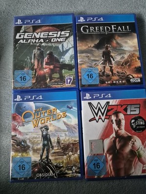 PlayStation 4 Spiele Mix 4 Stück +2 Gratis USK16
