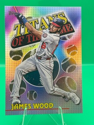 2026 Topps James Wood Titans of the Game