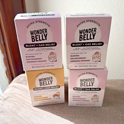 Wonder Belly Bloat & Gas Relief 4 STRAWBERRY OR MANGO