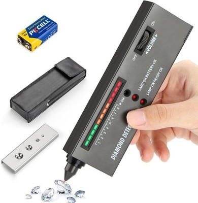 Diamond Tester Pen Professional High Accuracy Gemstone Gem Detector Jewelers