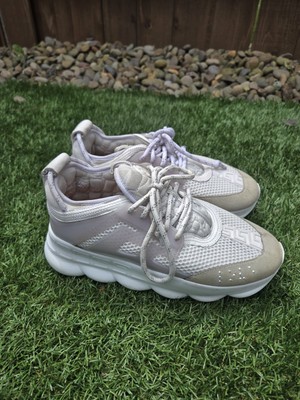 Size 41 EU Versace Chain Reaction  white 