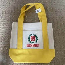 99 Ranch Mini Tote Bag (Yellow)
