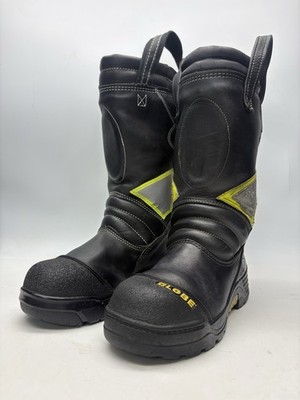 Globe Fire Fighter Boots Size 7 Wide Turnout Gear Domestic Training Prop Pair
