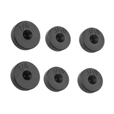 Car Double Flare Adapter, 6PCS Steel Vehicle Brake Line Flaring Tool Kit, 3/16 