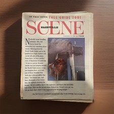 Nashville Scene & The Tennessean September 2001 9/11 Local News Newspapers Lot Nashville Scene & The Tennessean September 2001 9/11 Local News Newspapers Lot