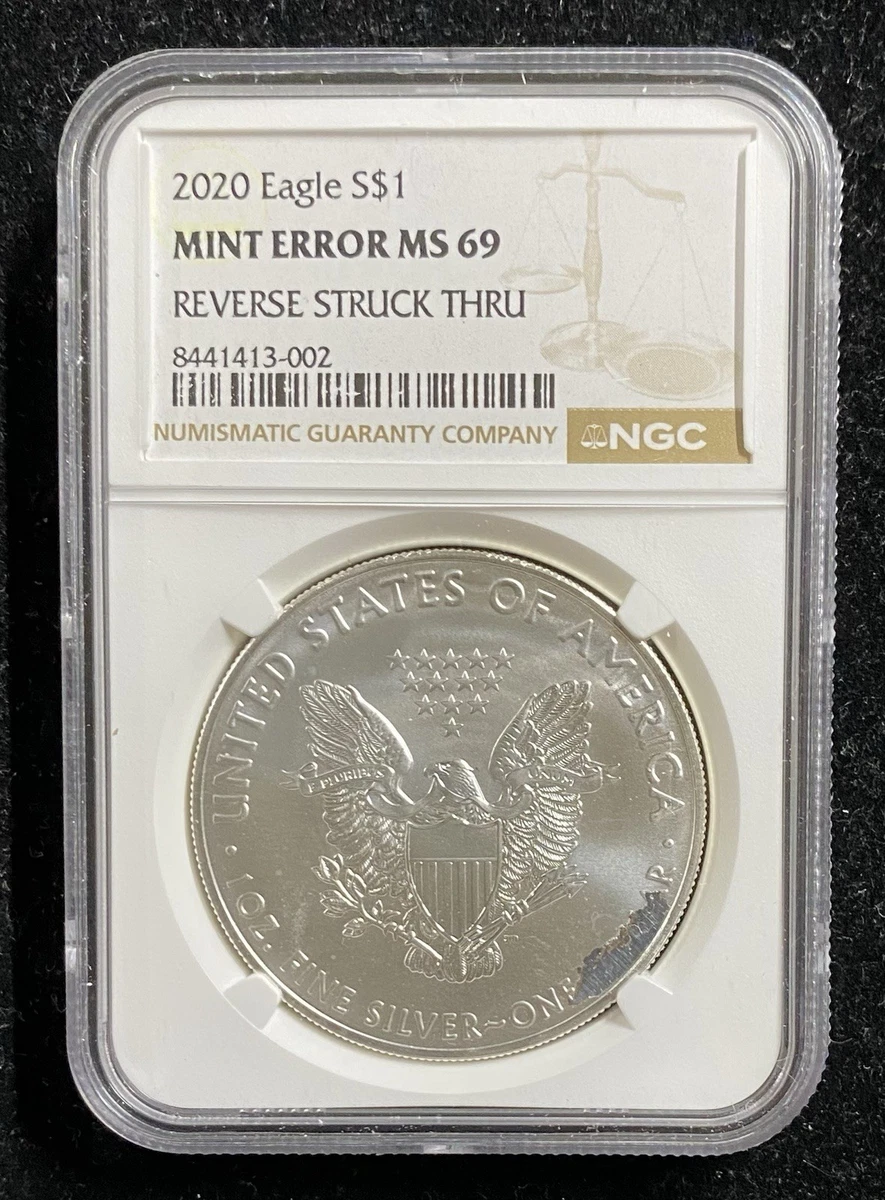 25+ American Eagle MS 69 Graded 2020 Silver Bullion Coins for sale