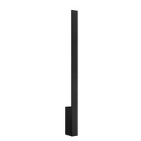 Wandleuchte Wandlampe Wohnzimmerlampe Led Flurleuchte Alu Schwarz H 70 Cm 4000K