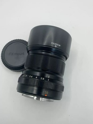 FUJIFILM FUJINON XF 50mm F2 R WR Lens Black X mount Outdoor Portrait