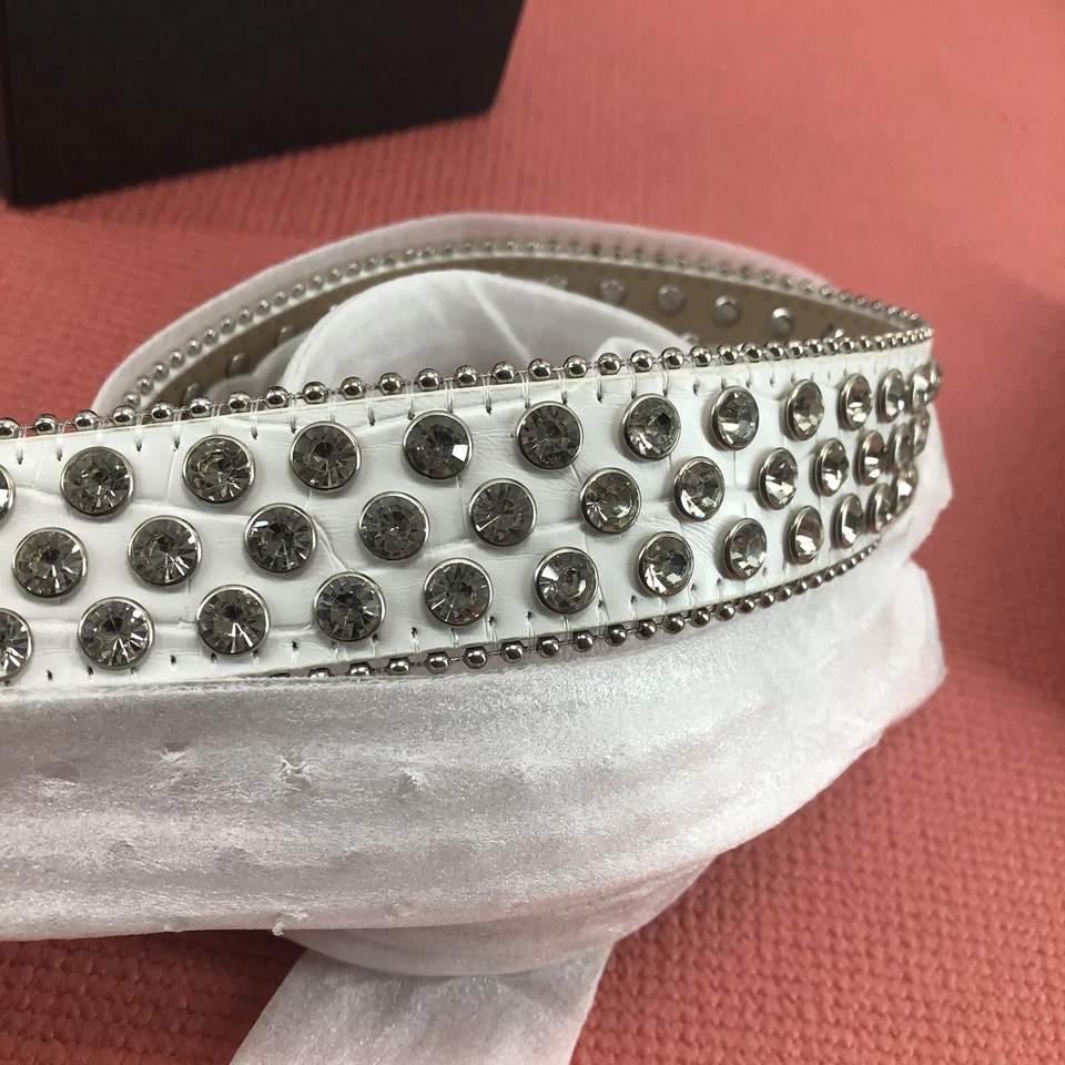 Geniune 皮革 1.5 英寸西部水钻皮带白色 36-42 XL 牛仔女牛仔牛仔牛仔牛仔牛仔牛仔牛仔牛仔牛仔牛仔牛仔牛仔牛仔牛仔牛仔牛仔牛仔牛仔牛仔牛仔竞技 — 第 2/4 张图片