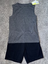 NWT Boys All In Motion Athletic Active Shorts And Tank Top Shirt Size XS 4/5