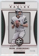 2017 Panini Limited Spotlight Ruby 22/25 Ron Jaworski #85 z5b