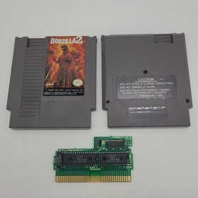 Cartucho Godzilla 2 Nintendo NES Aut&eacute;ntico con Estuche de Terceros Probado