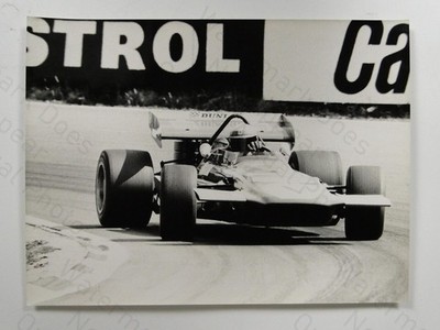 Formel 1 F1 Rennwagen Rennbahn Motorsport Castrol um 1970 Foto