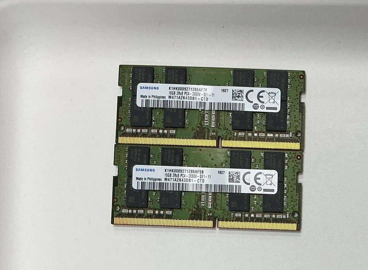 Samsung DDR4 SDRAM 16 GB Capacity per Module Memory (RAM) Just