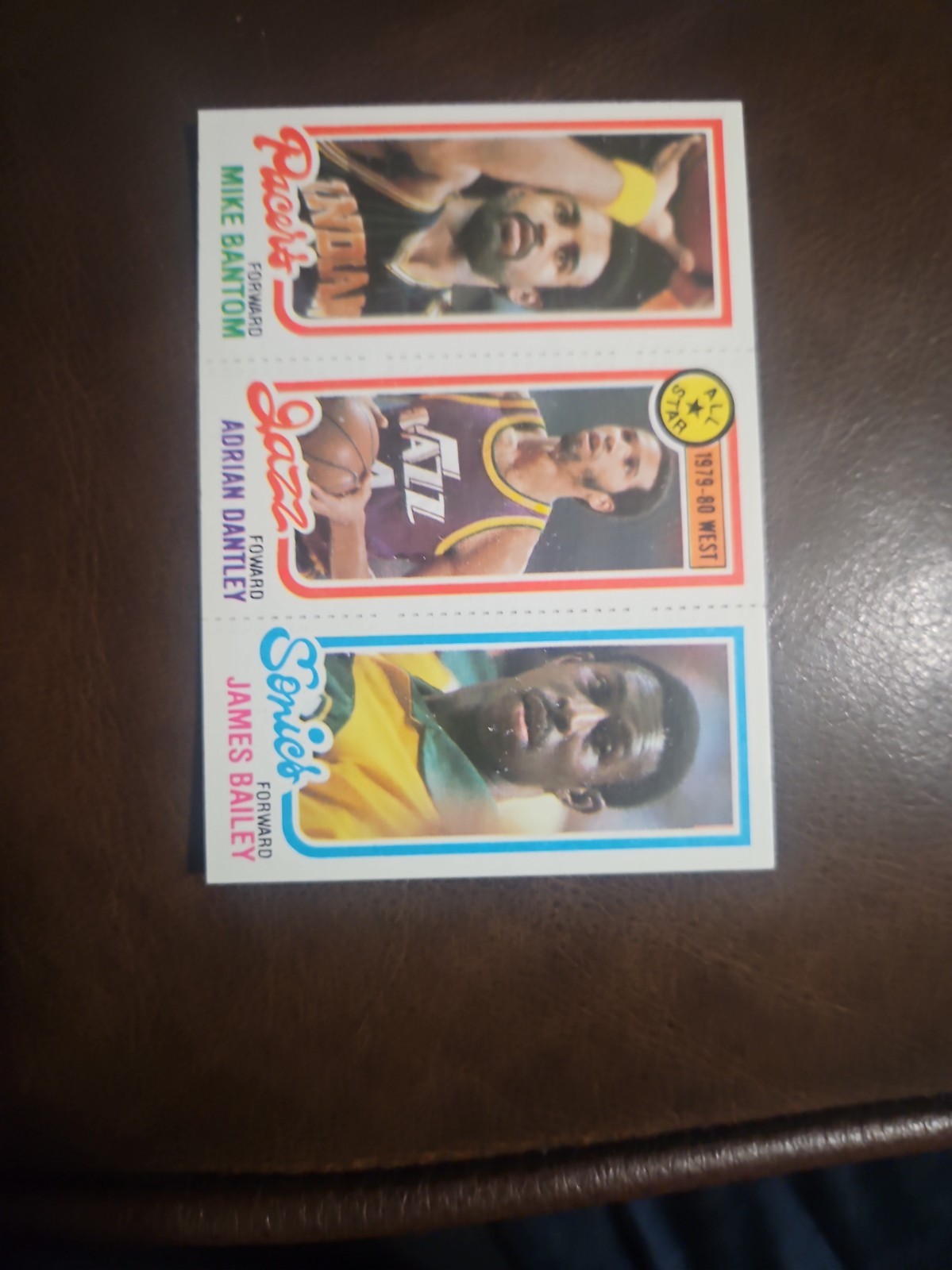 1980-81 Topps Mike Bantom / Adrian Dantley / Bailey Rookie #6 / 115 / 227 (517)