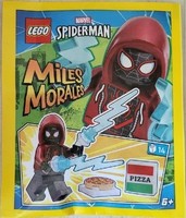 Lego Marvel Super Heroes Miles Morales Minifigur Pizzalieferung - Ab 6+