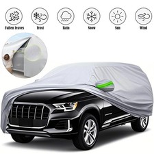 Xxl Large Waterproof Full Suv Car Cover Snow Dust All Weather Protector Outdoor