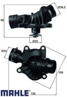 Mahle TI23488 Thermostat FüR KüHlmittel Thermostat KüHlmittel FüR Bmw