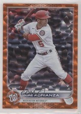 2022 Topps Update Orange Foil 227/299 Ehire Adrianza #US269 2qw