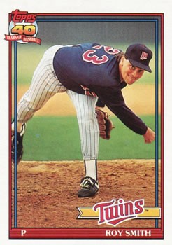1991 Topps #503 Roy Smith