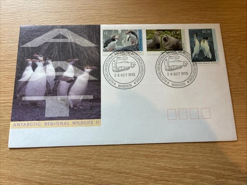 Official Australian Antarctic Territory Post Office First Day Cover 28/10/1993