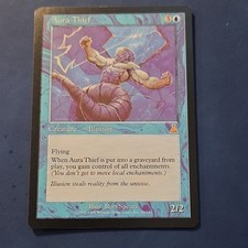 Wizards Magic: The Gathering Aura Thief Creature 2/2 Blue Urza's Destiny