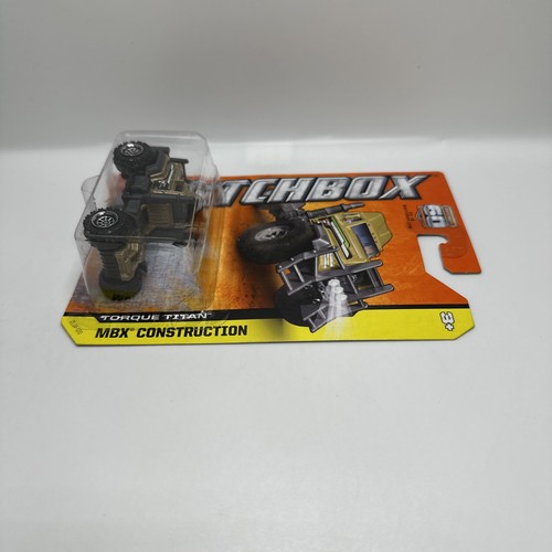 Matchbox Torque Titan MBX Construction Gold #21 NEW + FAST SHIPPING - Picture 4 of 7