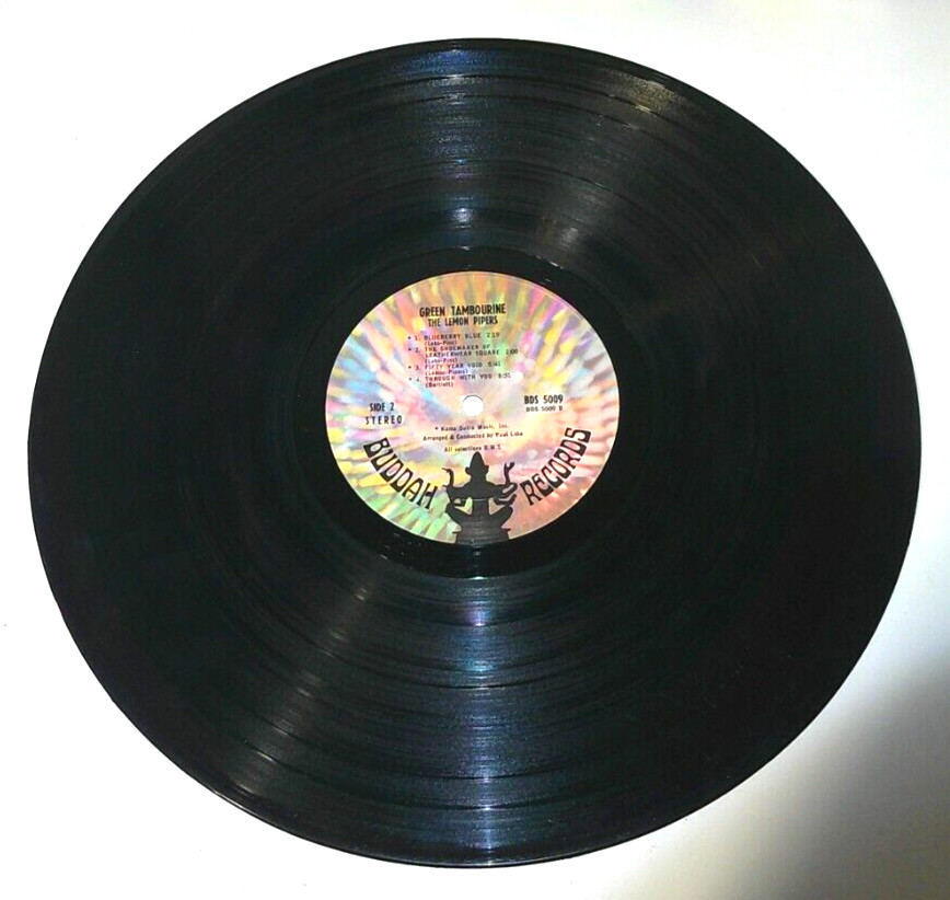 Green Tambourine LP by The Lemon Pipers Vinyl 1968 BDS5009 Buddah