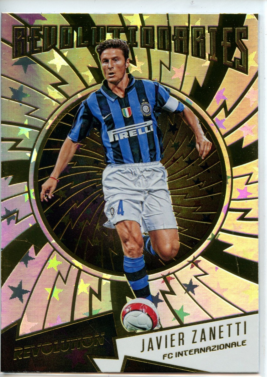 Javier Zanetti Panini Revolution Soccer 2017 Autograph 直筆サイン