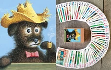 Playing Cards ~ CHILDRENS STORIES Vintage Illustrations Kids Fairytales 106