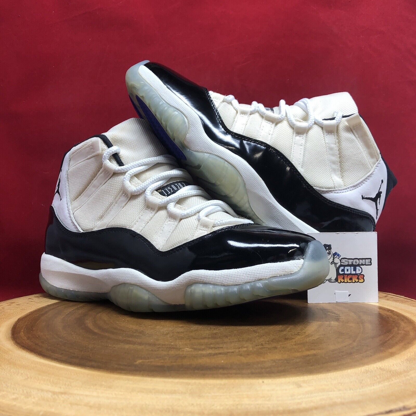 Original 95-96 OG Nike Air Jordan 11 Concord SZ 10 130245-101 Space Jam  Chicago