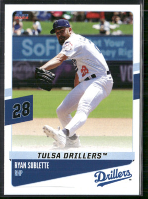 Ryan Sublette 2024 Tulsa Drillers Team Set 