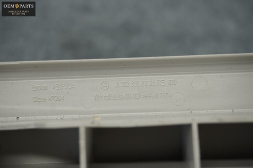 Inner Step Sill Scuff Plate Front Right Mercedes W222 S500 S550 S600 oem - Picture 7 of 7
